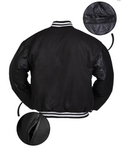 Last inn bildet i Galleri-visningsprogrammet, NY BASEBALL JACKET W. PATCH