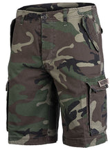 Last inn bildet i Galleri-visningsprogrammet, MIL-TEC prewash paratrooper cargo shorts