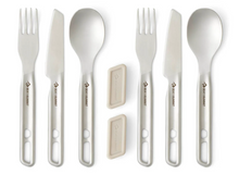 Last inn bildet i Galleri-visningsprogrammet, SEA TO SUMMIT DETOUR STAINLESS STEEL CUTLERY SET 2PERS
