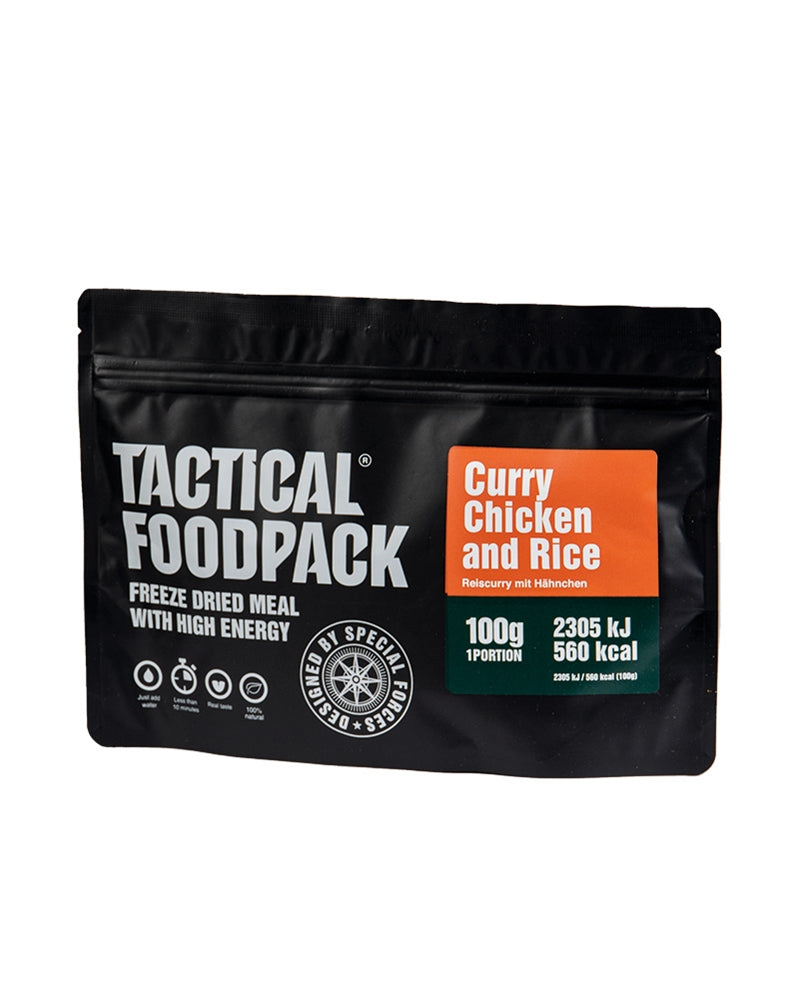 TACTICAL FOODPACK® CURRY CHICKEN AND RICE (MAIN) 560KCAL