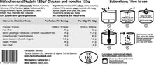Last inn bildet i Galleri-visningsprogrammet, TACTICAL FOODPACK® CHICKEN AND NOODLES (MAIN) 572KCAL
