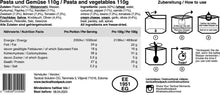 Last inn bildet i Galleri-visningsprogrammet, TACTICAL FOODPACK® PASTA AND VEGETABLES (MAIN) 532KCAL
